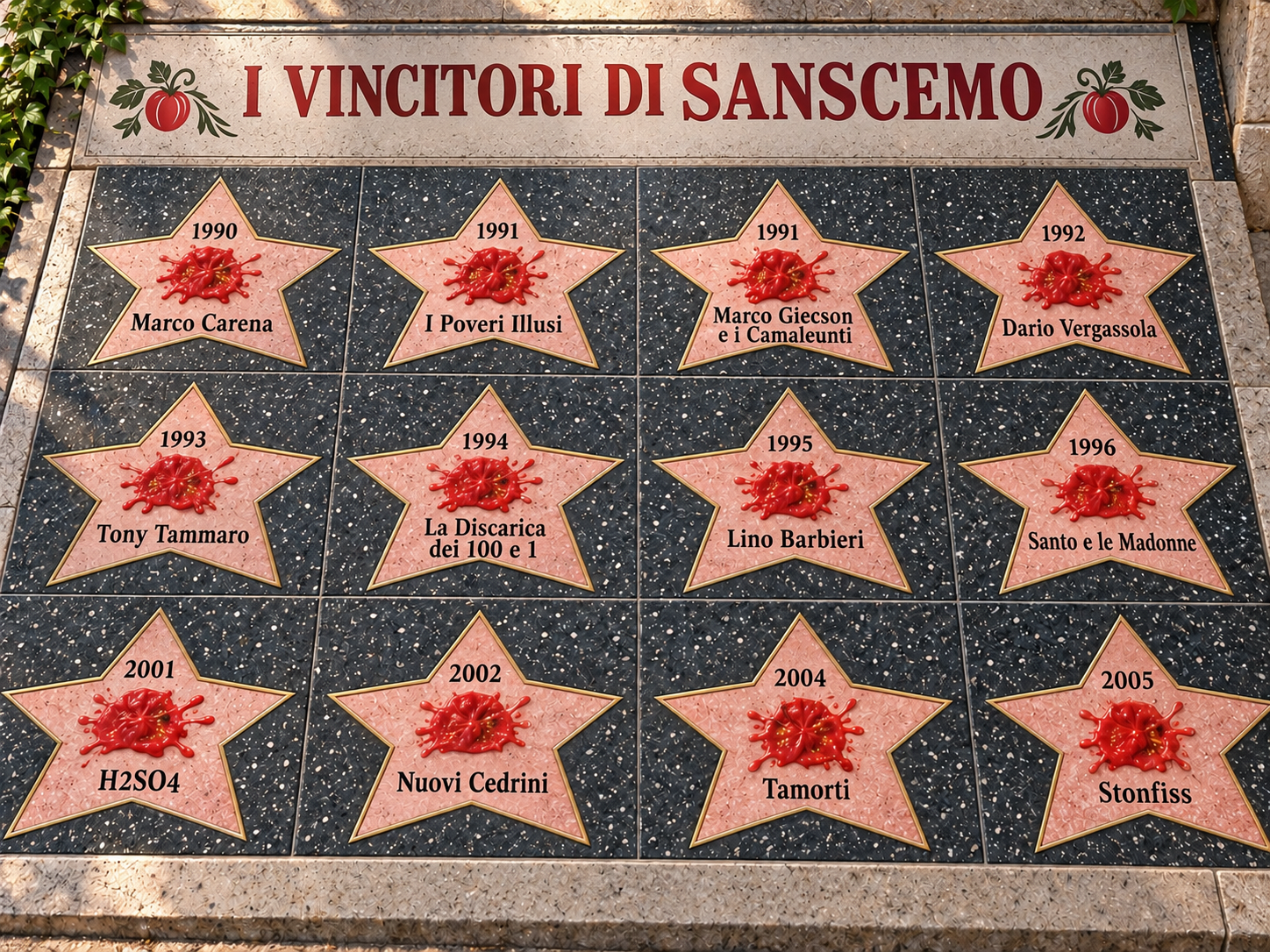 I vincitori di SANSCEMO